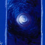 rêve et réalité... spirale et poissons bleu